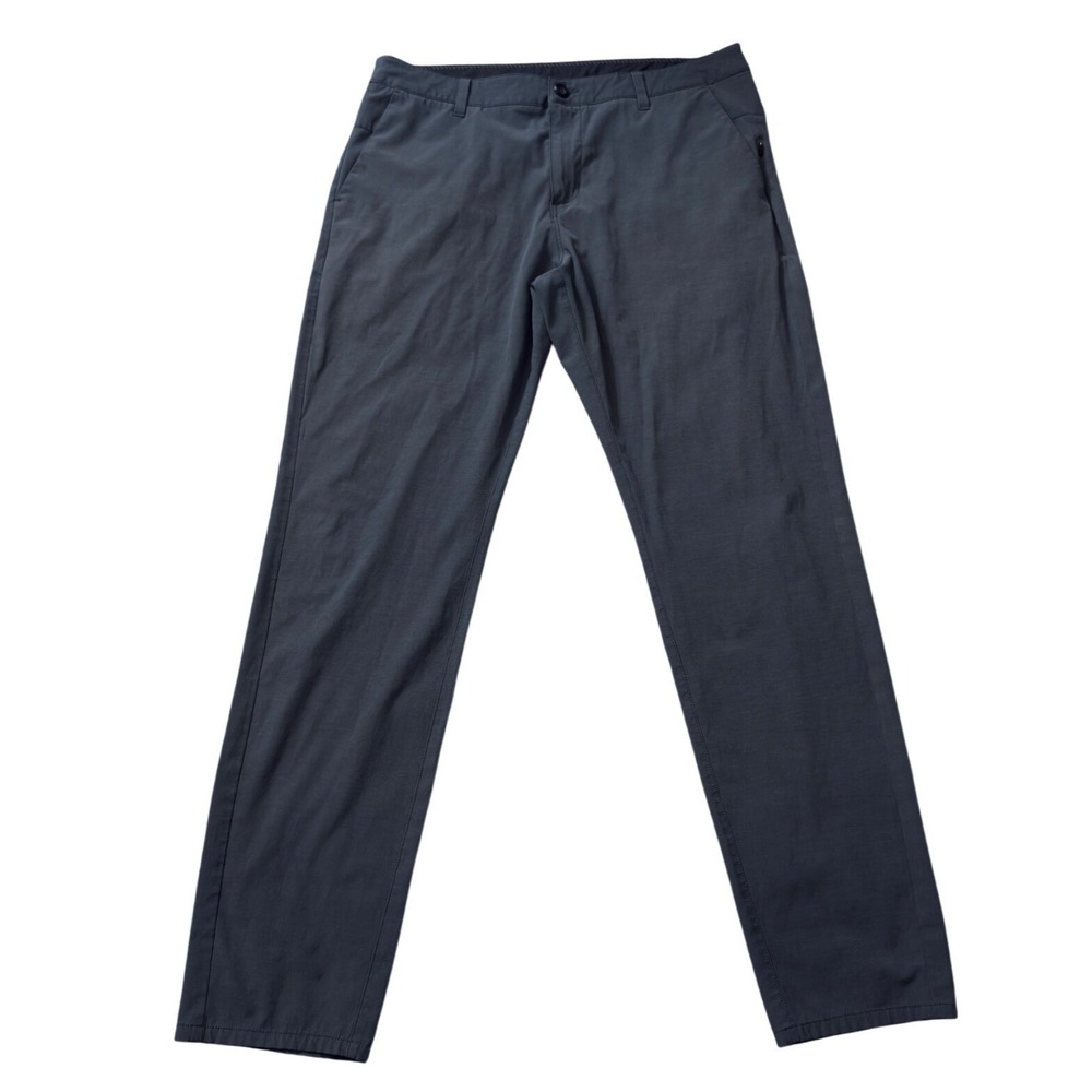 Vuori Aim Pant Mens 33 Charcoal Gray Quick dry Golf Performance Chino V431 zz12‎